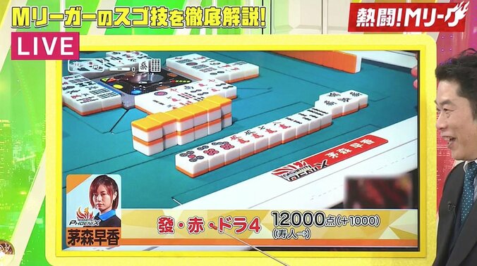 自分を信じるものが生き残れる　天才・茅森早香の決断に麻雀好き芸能人が「すごい！」の大合唱／麻雀・Mリーグ 2枚目