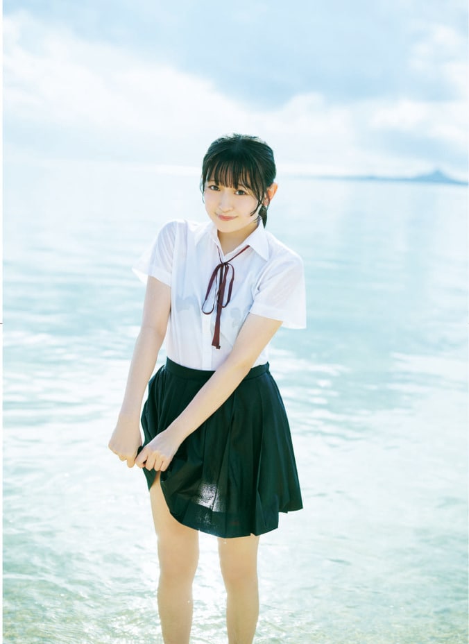 HKT48石橋颯1st写真集が12月発売 10代最後の“初水着”を披露 「恥ずかしい気持ちもありますが、初めての挑戦も」 3枚目