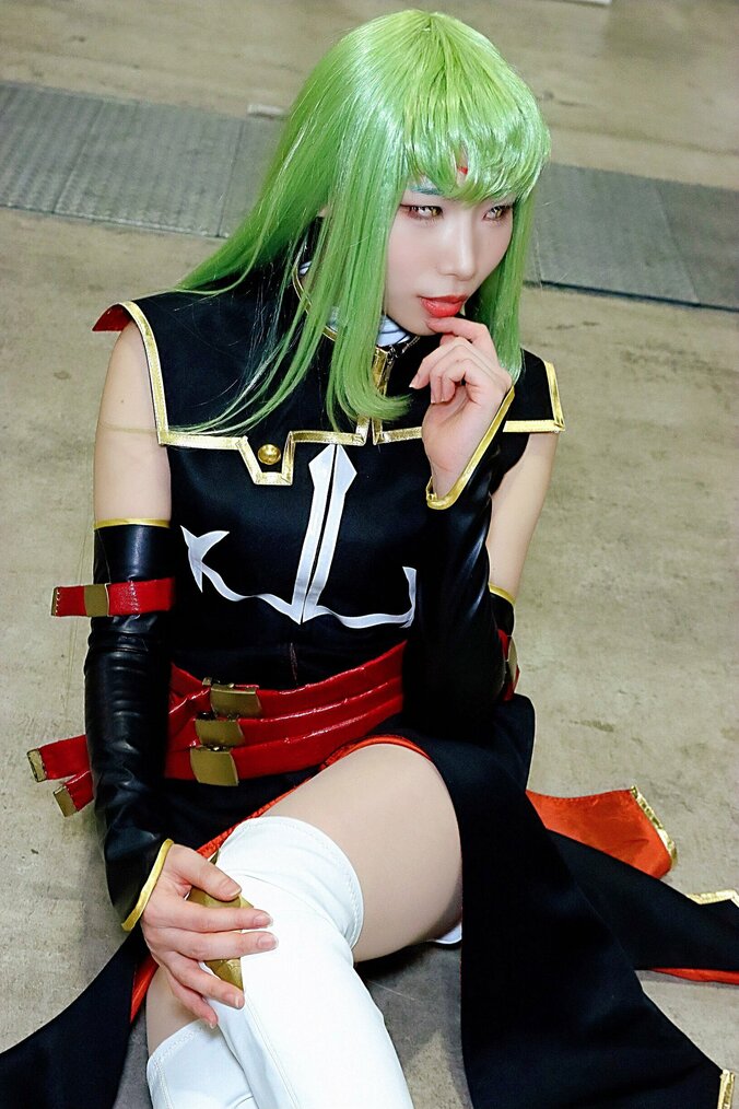 【写真・画像】『コードギアス 反逆のルルーシュ』C.C.コスプレ画像　4枚目