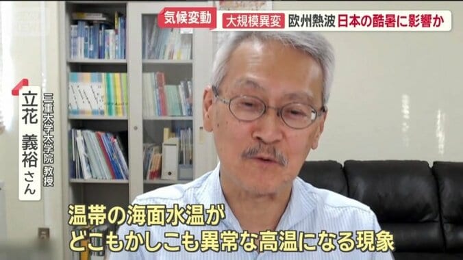 「スーパーエルニーニョ」現象が影響