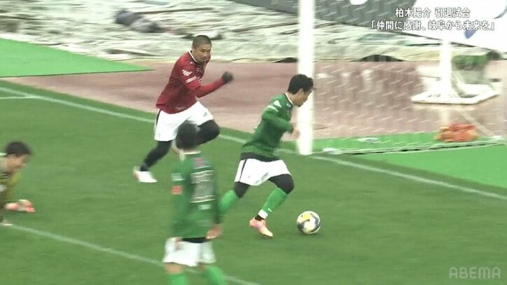 【映像】柏木→本田＆香川のフィニッシュ