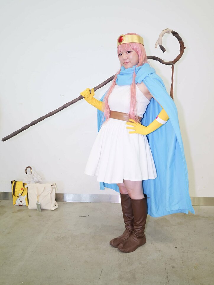 [照片/图片] “我很喜欢《勇者斗恶龙》，想和大家聊聊” 女贤者的角色扮演者，选择“粉色”的理由是什么？ 9