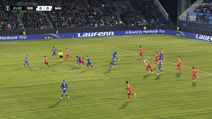 2回目のデュエルでも球際の強さを発揮