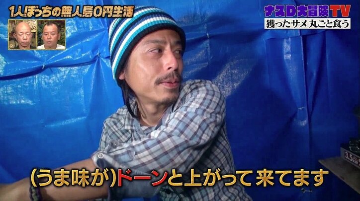 ナスD、サメの「不老不死」理論を提唱！ 独自の見解に現場スタッフの反応は