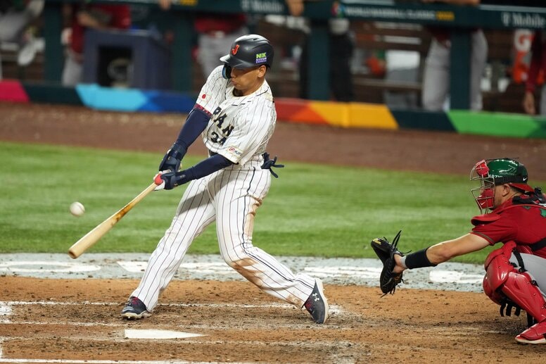 日本が生んだ芸術品 今季からメジャーの吉田正尚、WBCで見せた右手一本で振り払う超絶技巧の3ラン「まじで本物だ」