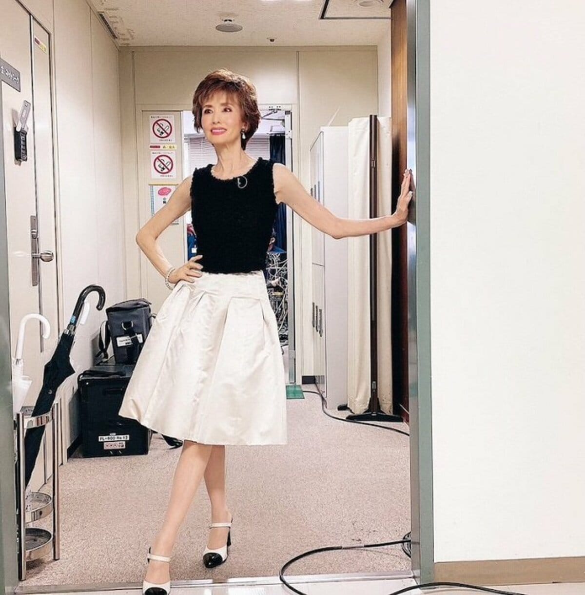 シャネル素敵なスカート！