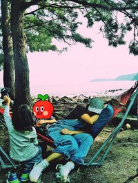 虻川 美穂子『みかん狩り&キャンプ』