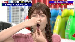 ABEMA瀧山あかねアナが「口パーティー開け」スクショの大サービス 視聴者「あかね優勝」「元気出た」