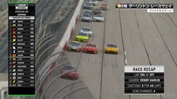 これぞ実写版カーズ！米レース、モンスターカムリがカッコいい…手に汗握るスリーワイド“超接近戦”に注目