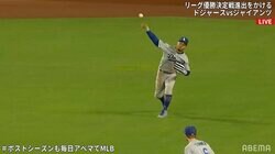 ライトから矢のような送球 ドジャース・ベッツが反撃の流れを止めるファインプレー 「捕球と一緒にランナー確認してる」