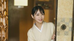 川瀬もえ、“若女将”テーマで見せる抜群プロポーション SPA！デジタル写真集発売記念の誌面カット公開