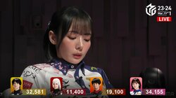 ふ～、危なかったぁ！人気モデル雀士、超接戦の逃げ切りトップの全力で「ホッ」な瞬間／麻雀・Mリーグ