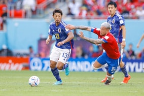 ［W杯マッチ25］たった1本の枠内シュートが日本ゴールを揺らす……　コスタリカに痛恨の敗戦でグループ突破に黄信号