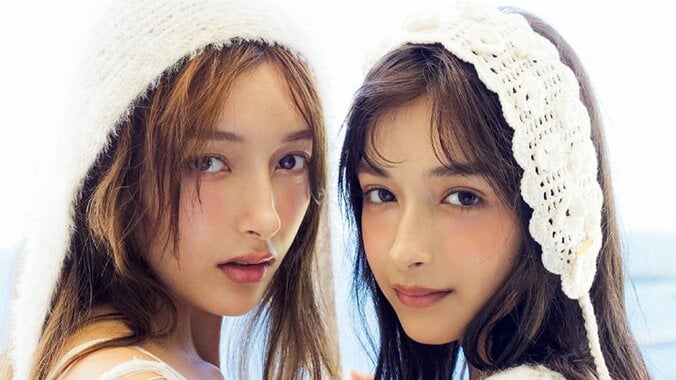 （左）Erika（右）百瀬まりな