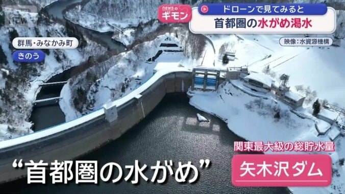 渇水の危機に直面
