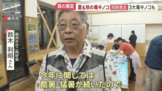 東京きのこ同好会　鈴木利明さん