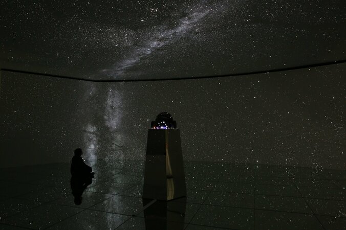 「MEGASTAR」による「星空シアター」展示イメージ1（写真提供：大平技研）