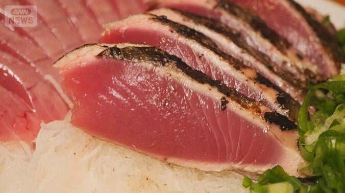 高知でカツオ豊漁　黒潮大蛇行終息で海水温上昇　水揚げ4倍以上、卸値は3～4割安 1枚目
