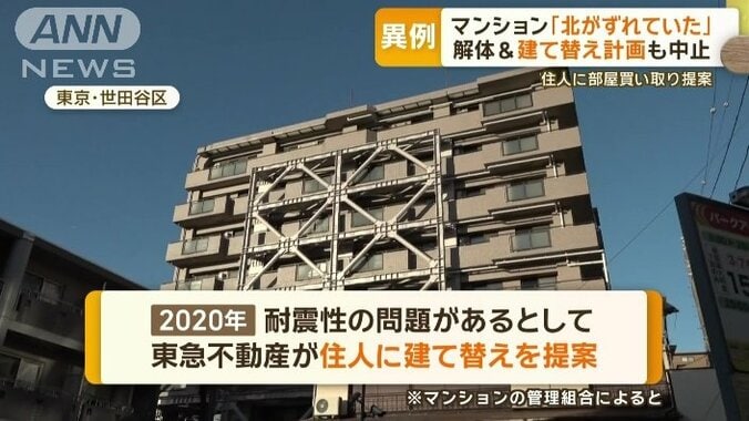 東急不動産が住人に建て替えを提案