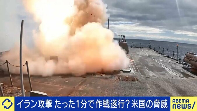 アメリカのミサイル発射