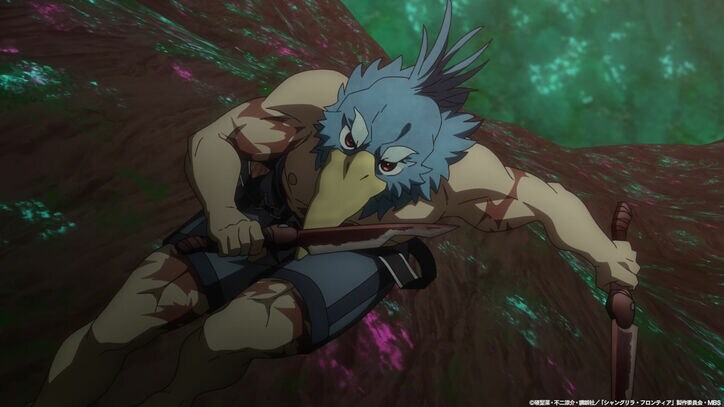 アニメ『シャングリラ・フロンティア』第10話あらすじ&場面カット公開　エリアボス「クラウンスパイダー」に挑む！