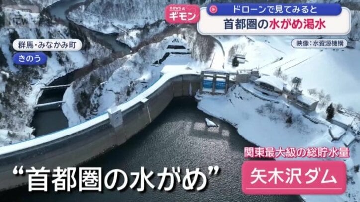 渇水の危機に直面