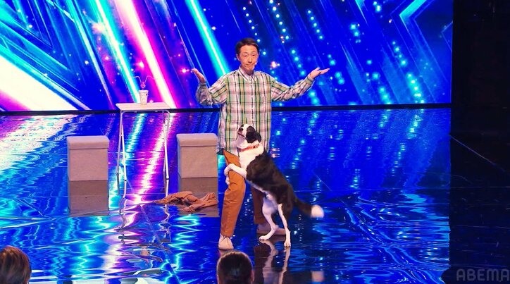 ボーダーコリーと脱サラドッグトレーナーのミュージカルに浜田＆GACKTにっこり「よくここまでパフォーマンスできたな」
