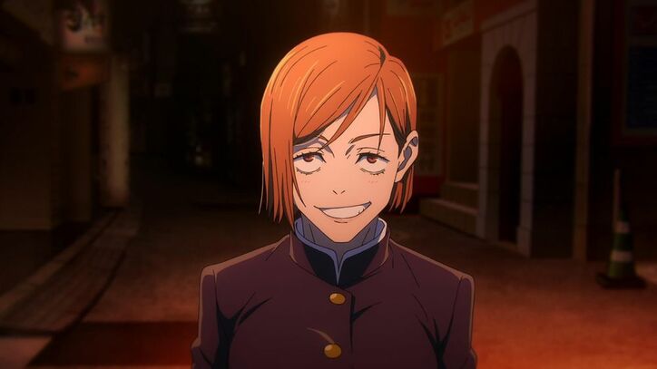 アニメ「呪術廻戦」42話場面カット 釘崎野薔薇