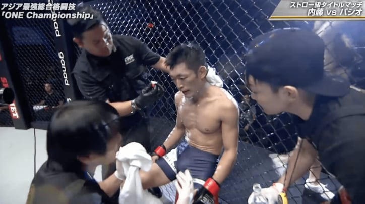 【ONE】内藤のび太、まるでジャイアンとの決闘スタイル 粘り強い執拗なタックルで勝利