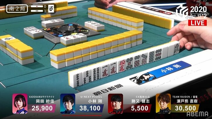 ズバリ的中！多井隆晴、麻雀ロボ・小林剛の思考を完全解説しファンも「ハンパない」／麻雀・Mリーグ