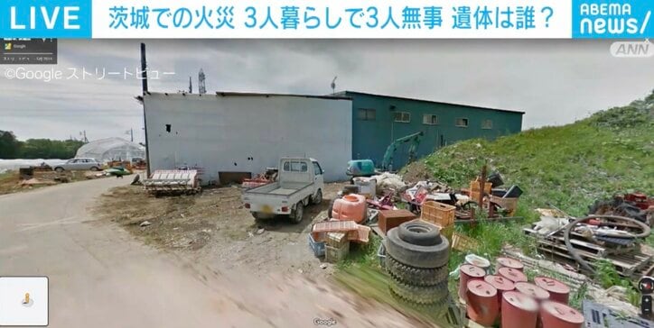 Googleマップで見た建物