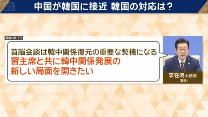 韓国の反応は？