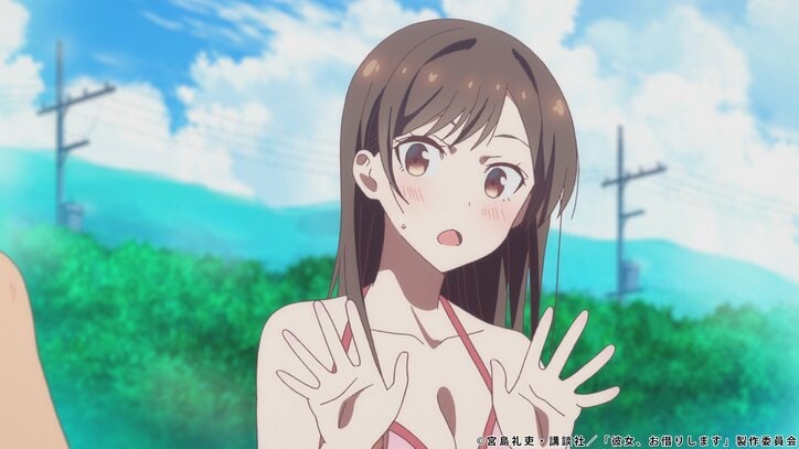 アニメ「彼女、お借りします」岩陰で麻美にキスされた和也…！第4話先行カット＆あらすじ公開