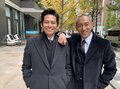 市川海老蔵『SUITS/スーツ』で織田裕二と2ショット「豪華過ぎ」「クラクラしそう」の声