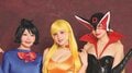 花咲楓香＆波崎天結＆成瀬いな、アニメヒロインに扮した夢の競演 水着にランジェリーも 『週プレ』登場