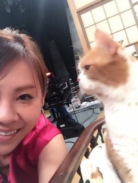 高橋真麻『ふてニャンからの まさかのチュー！？』