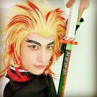 EXIT・兼近、『鬼滅の刃』煉獄杏寿郎のコスプレ姿公開「イケメンがよりイケメンに」「美しい」と反響