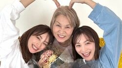 “エビちゃん”の母親（70）が登場 娘2人と“ほぼ同じスタイル”に 「背高い！」「足が長い」「スタイル良すぎ」の声
