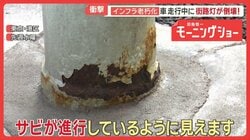 インフラ老朽化　街路灯が相次ぎ倒壊　車走行中に…　原因は尿？　一昨年は都内でも