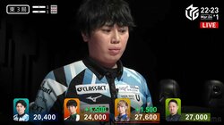 頭脳派雀士も騙された！ライバルの“ノミ手猛プッシュ”にベタオリ、流局後に思わずびっくり顔「オモローw」／麻雀・Mリーグ