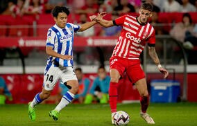 「ソシエダのスタイルは彼を輝かせる」1G1Aの久保建英を現地紙も高く評価、満点の評価も「危険だった」