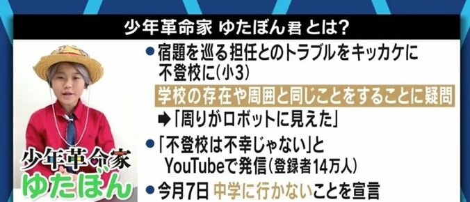 「学校に行けとは言わない。でも行っている人の人生が理解できなければダメだ」EXIT兼近大樹の指摘にゆたぼんパパ「いいアドバイスをもらった」 3枚目