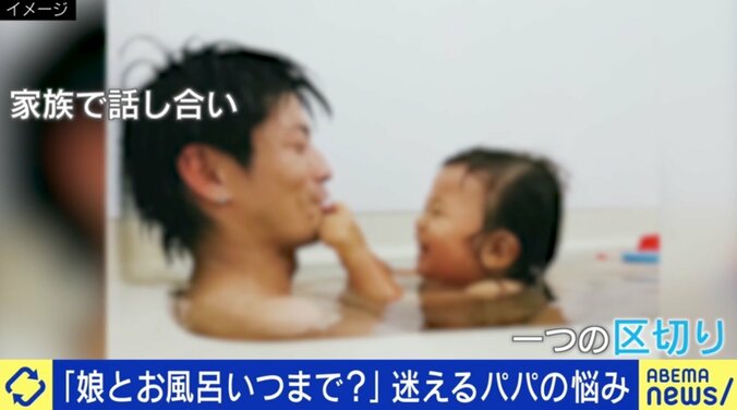 「娘とお風呂は何歳まで？」悩む父親のツイートが話題…専門家「性教育の切り口に」 1枚目