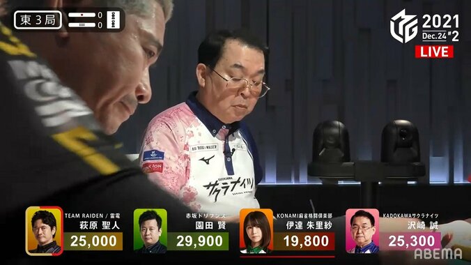 「ほぇ！？」不意のドラ暗刻に実況の女流雀士「変な声出ちゃった」ファンからは「かわいい」と大好評／麻雀・Mリーグ 2枚目