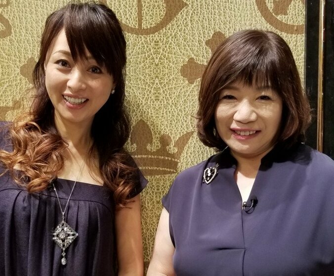 山田美保子氏、“師匠”渡辺美奈代との2ショットを公開「全くと言っていいほど、お変わりにならない」 1枚目