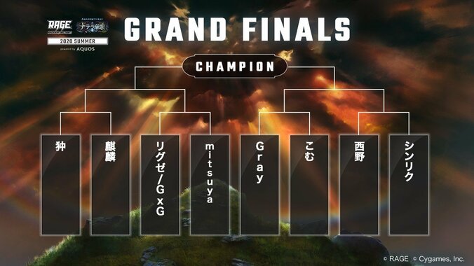 史上最多となる約1万人の中から勝ち上がった8人のファイナリストが優勝賞金400万円をかけて戦う王座決定戦！／RAGE Shadowverse 2020 Summer 2枚目
