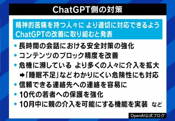 ChatGPT側の対策
