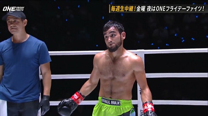 「一発レッド級だ！」下腹部へのスピンキックに悶絶→非情のTKO決着が波紋 「ちょっとわからない…」識者も困惑