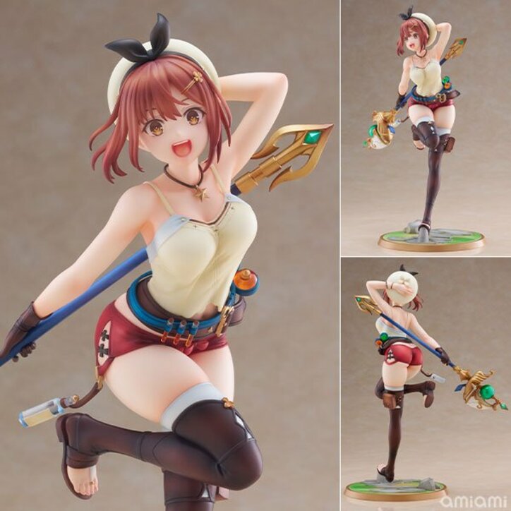 【写真・画像】アニメ『ライザのアトリエ ~常闇の女王と秘密の隠れ家~』より、「ライザリン・シュタウト」サマーアドベンチャー!Ver.のフィギュアが登場! 1枚目