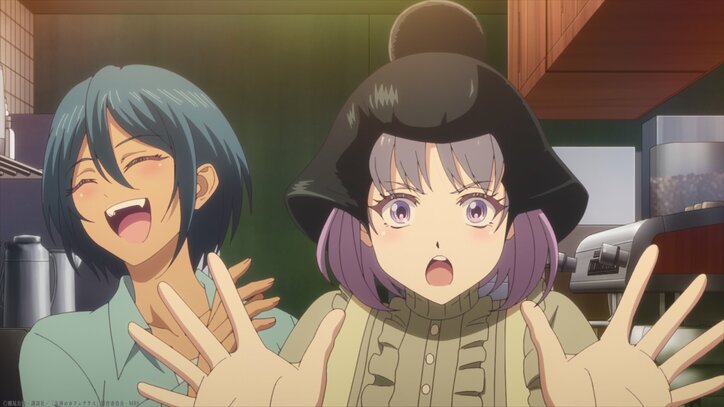 【写真・画像】アニメ『女神のカフェテラス』パーティーは、凄絶な「隼争奪戦」に変わろうとしていた。…第22話あらすじ&先行カット公開 4枚目